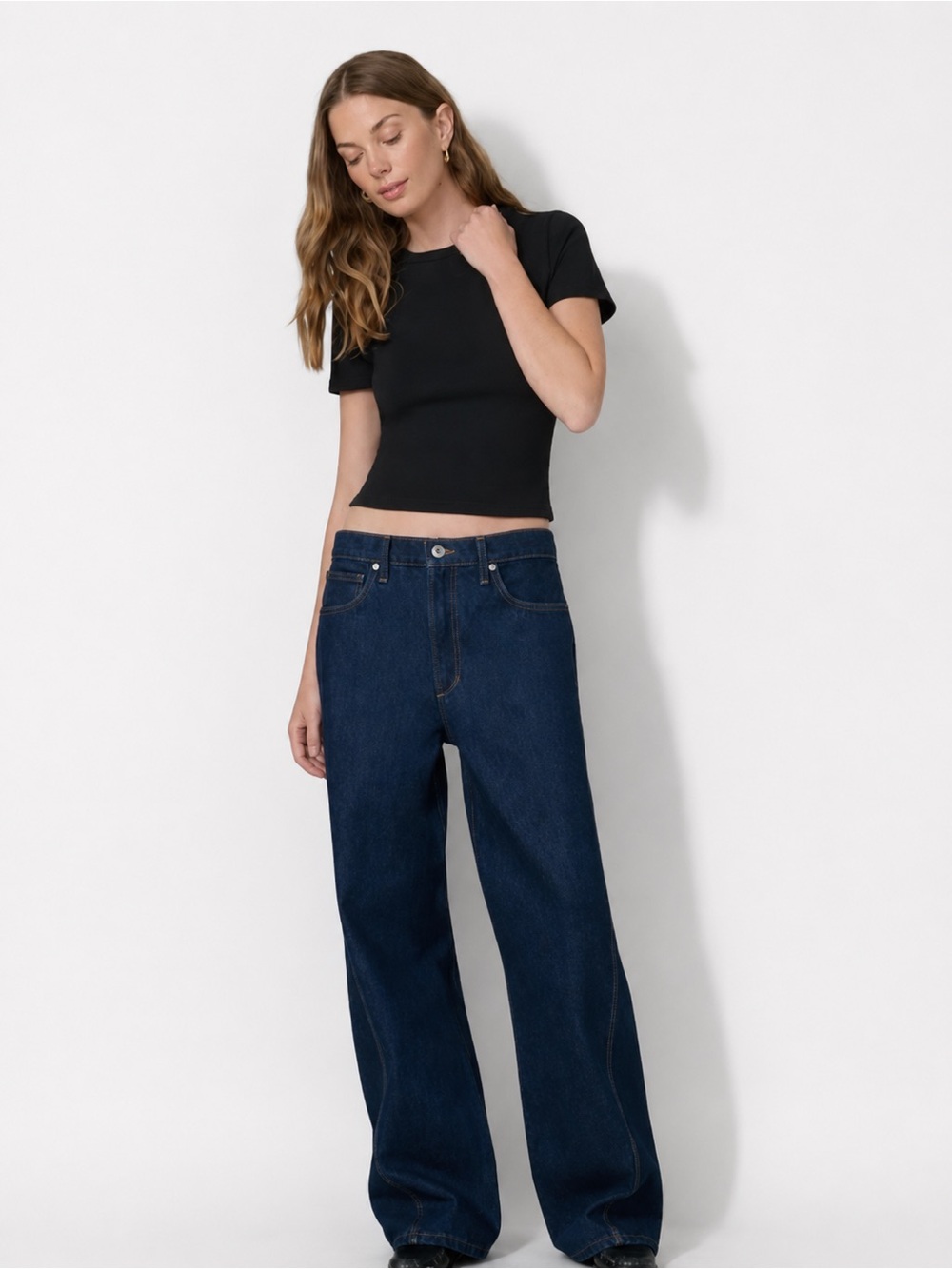 Joe's The Ryan Spectacular High Rise Wide Leg Jeans Size 25